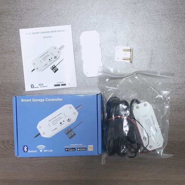 Smart Life App WIFI Garage Door Auto Gate Autogate Opener Controller With Sensor UK Plug