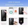Smart Life Tuya Electronic Bluetooth Door Deadbolt Smart Lock Biometric Fingerprint Digital Password