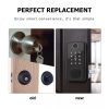 Smart Life Tuya Electronic Bluetooth Door Deadbolt Smart Lock Biometric Fingerprint Digital Password