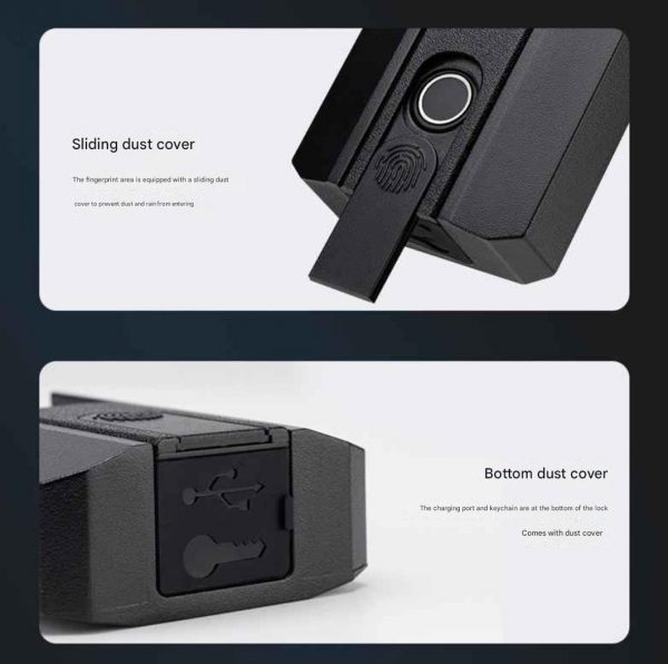 TTLock Bluetooth Smart Padlock with Fingerprint