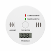 Carbon Monoxide (CO) Detector Home Safety Alarm (85dB) Battery Operated LCD Display High Sensitivity