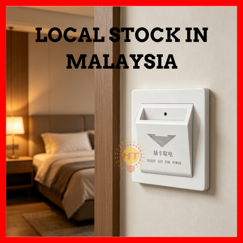 Hotel Key Card Power Switch (40A High Power) Airbnb power saving switch