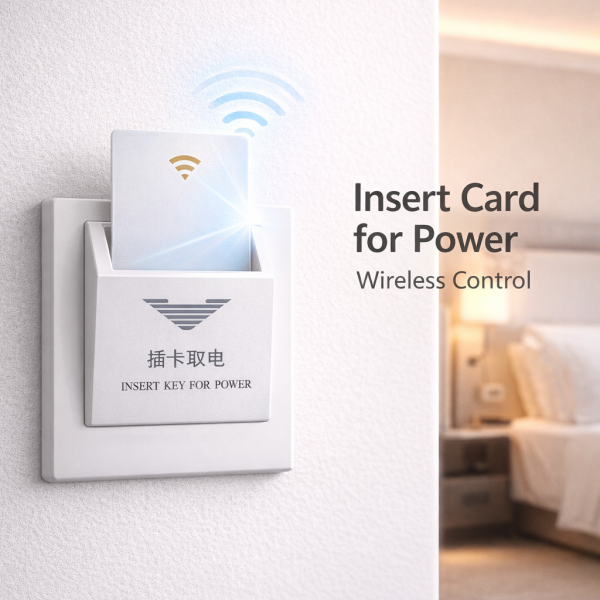 ChatGPT Image 2026年3月27日 23_55_01 Wireless Key Card Power Switch No-Wiring Hotel Energy Saving Switch Smart Distribution Board Circuit Breaker