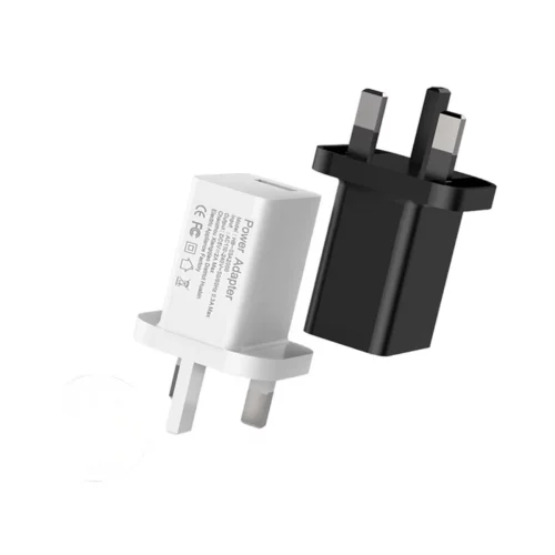 5V 2A USB Power Adapter Charger Black/White