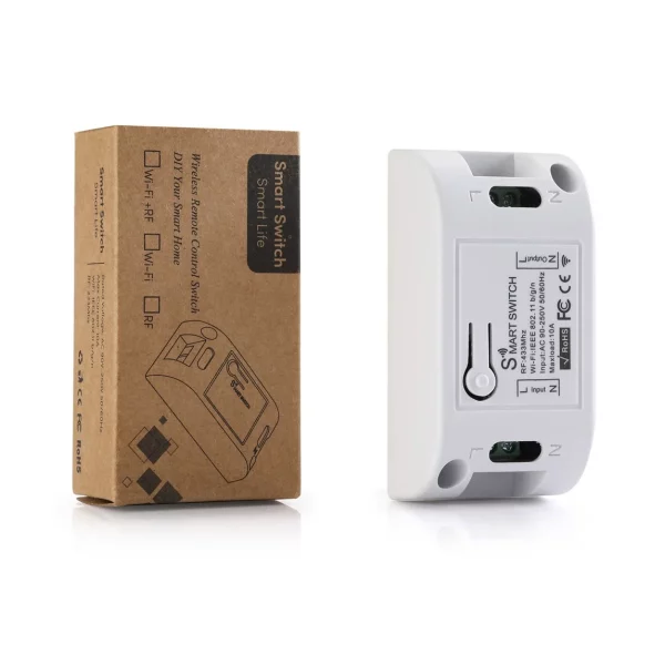 Tuya Smart Life WiFi RF 433MHz Smart Switch Relay Module
