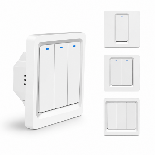 Tuya Smart Life Mechanical WiFi Smart Switch 2-in-1