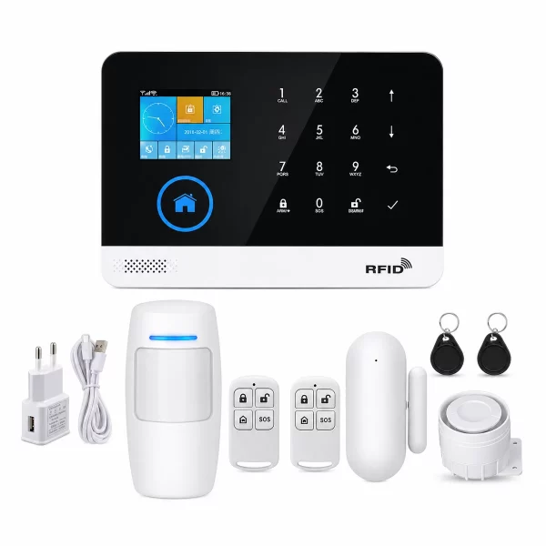 SL0037.webp Tuya Smart Life WiFi Smart Alarm System with Motion and Door Sensor
