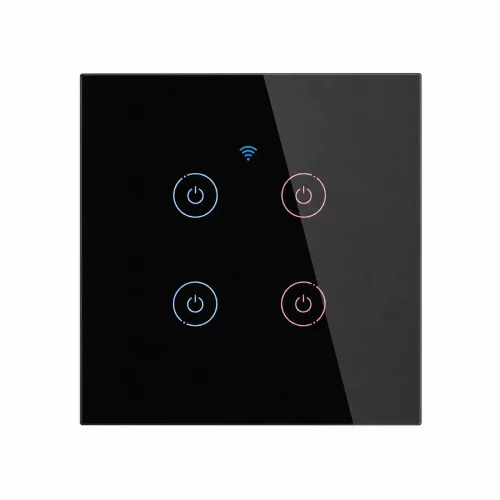 Tuya Smart Life WiFi 433MHz Smart Switch Touch Wall Switch 2-in-1