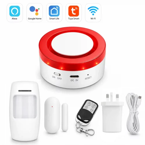 Tuya Smart Life WiFi Smart Alarm System Wireless Siren
