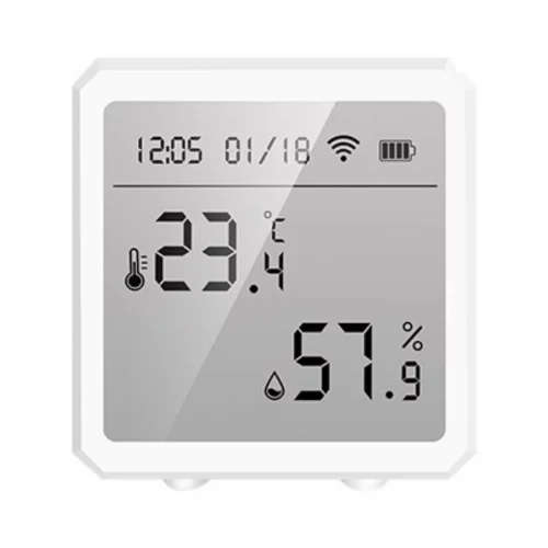 Tuya WiFi Temperature Humidity Smart Sensor with LCD Display