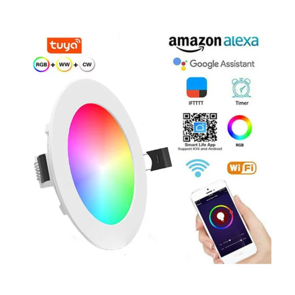 Tuya Smart Life Zigbee RGBCW Smart LED Downlight