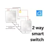 Tuya Smart Life 2-Way WiFi Smart Switch for Lights