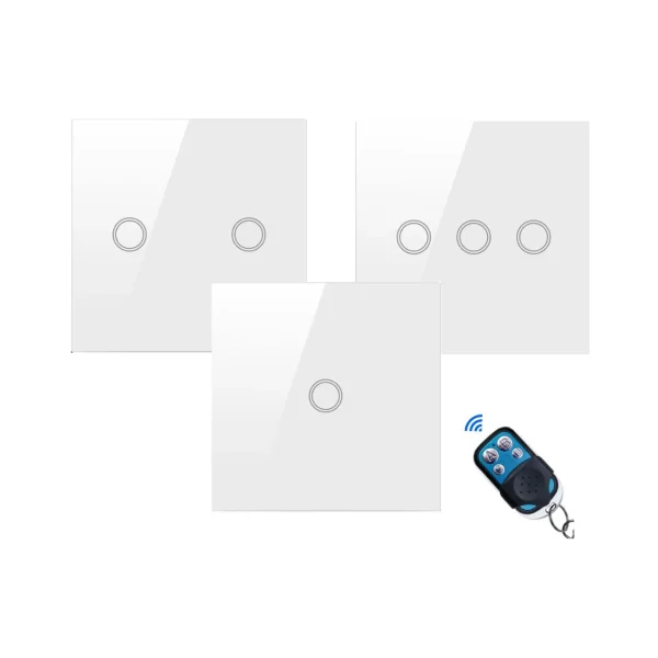 Wireless 433MHz RF Remote-Controlled Wall Switch