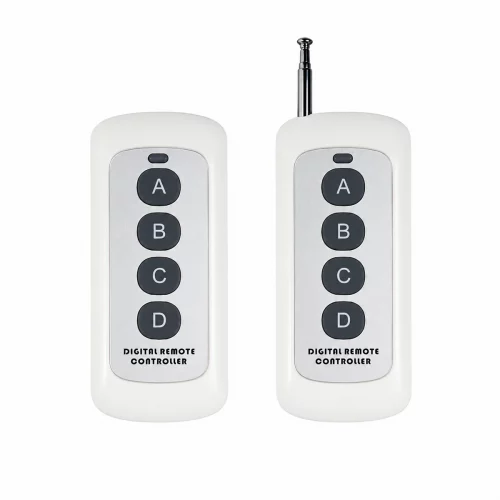 433MHz RF 4-Key Fixed Code Remote Controller