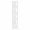 Smart Curtain L-Shape Bracket for Double Rail Wall Mount