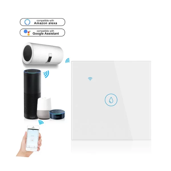 HomeKit 40A WiFi Smart Switch for Water Heater Aircon