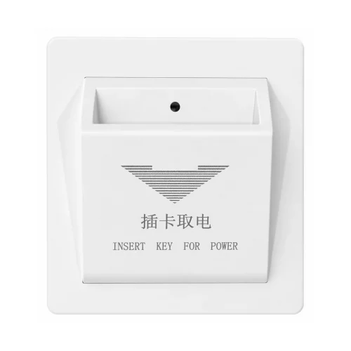 Hotel Key Card Power Switch 40A for Airbnb Energy Saving